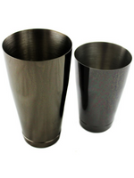 Black Chrome Boston Shaker | Tin on Tin | 28oz 18oz | NZ